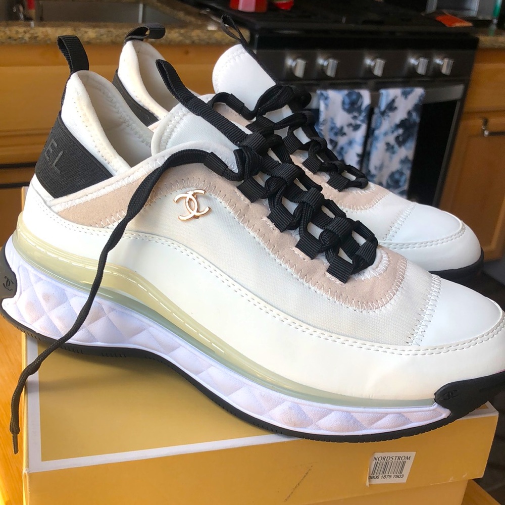 New Chanel style unworn sneakers!